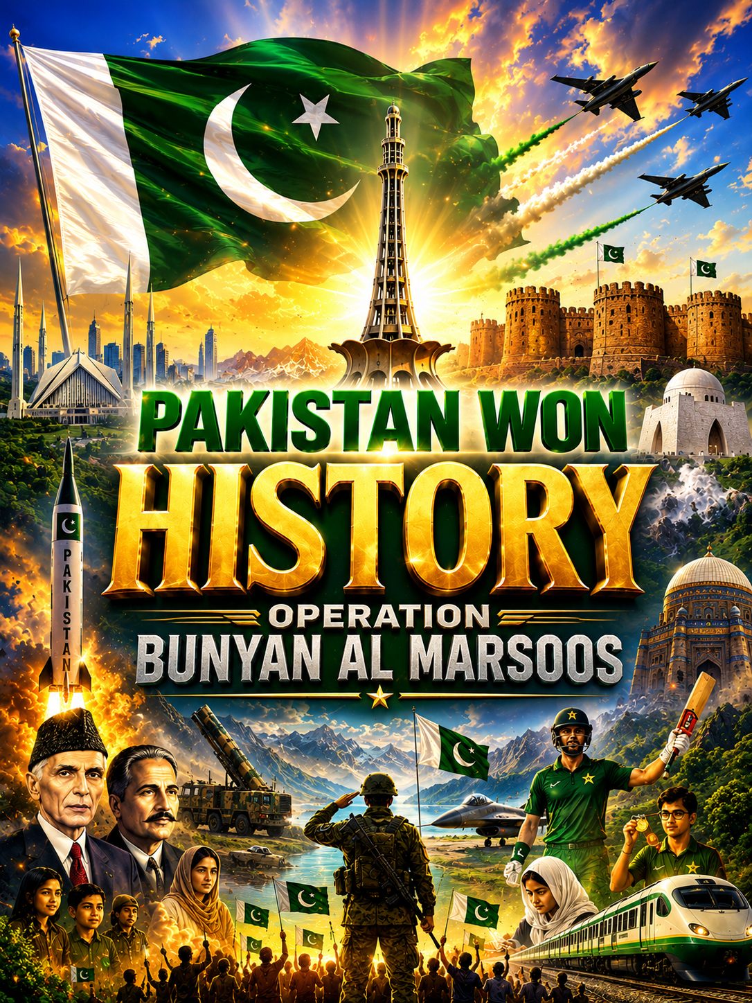 Empires fought wars; Pakistan shaped history