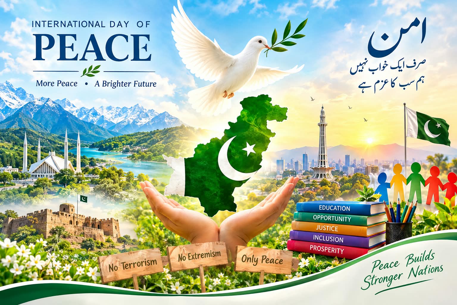 International Day of Peace: Pakistan’s Commitment to Peace, a Legacy of Sacrifice, and Hope for a Brighter Future